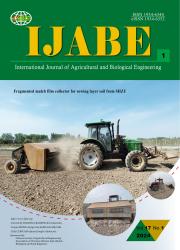 《International Journal of Agricultural and Biological Engineering》