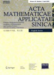 《Acta Mathematicae Applicatae Sinica》