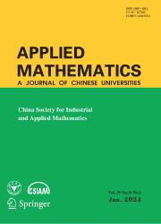《Applied Mathematics(A Journal of Chinese Universities)》