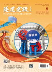 《隧道建设（中英文）》