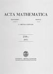 Acta Mathematica