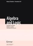 Algebra and Logic