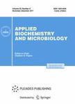 Applied Biochemistry and Microbiology