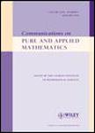 COMMUNICATIONS ON PURE AND APPLIED MATHEMATICS