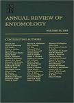 ANNUAL REVIEW OF ENTOMOLOGY