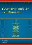 COGNITIVE THERAPY AND RESEARCH