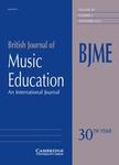 BRITISH JOURNAL OF MUSIC EDUCATION