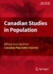 CANADIAN STUDIES IN POPULATION