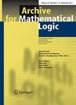 ARCHIVE FOR MATHEMATICAL LOGIC