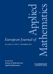 European Journal of Applied Mathematics