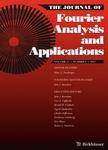JOURNAL OF FOURIER ANALYSIS AND APPLICATIONS