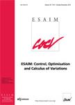 ESAIM-CONTROL OPTIMISATION AND CALCULUS OF VARIATIONS