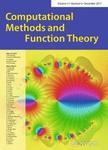 Computational Methods and Function Theory